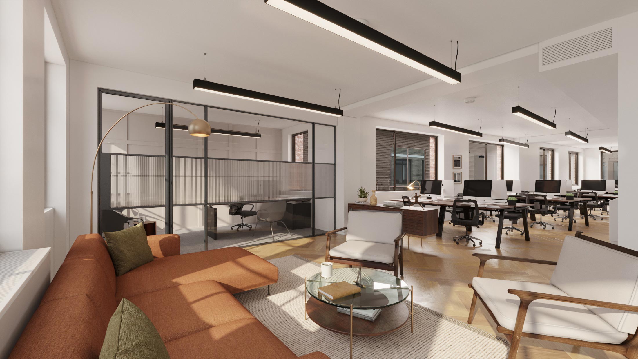 Internal space at 74 Coleman Street