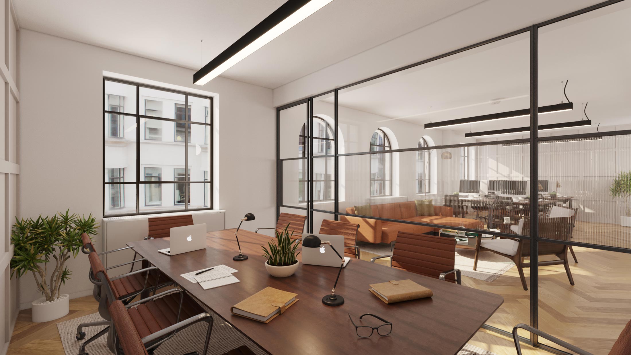 Internal space at 74 Coleman Street