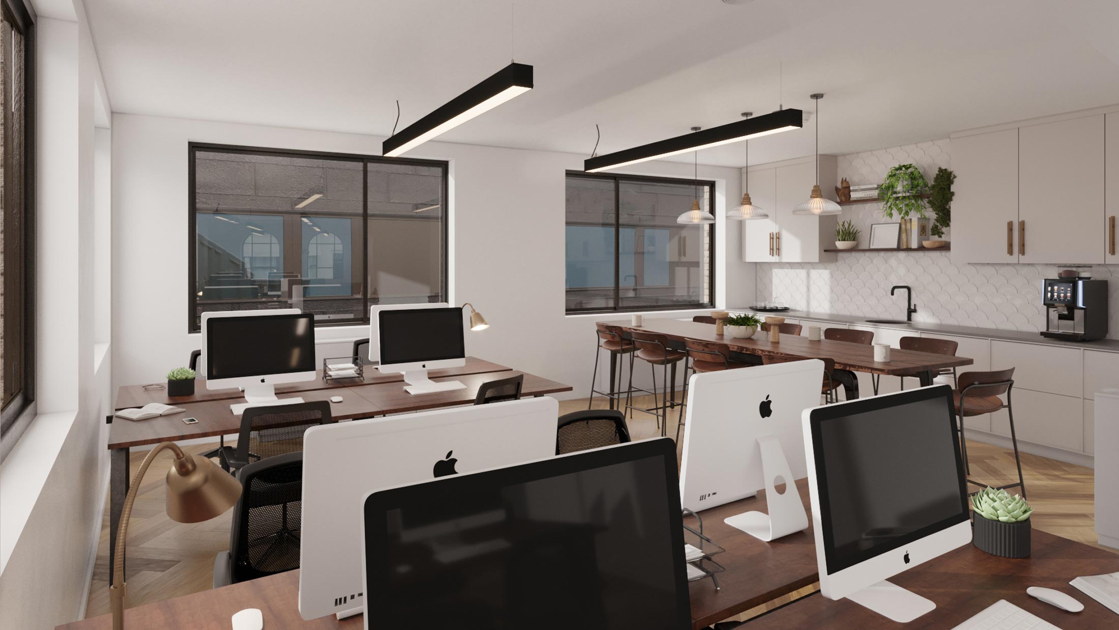 Internal space at 74 Coleman Street