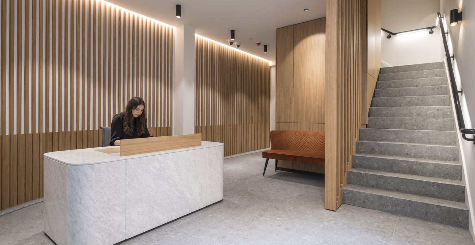 Reception at 74 Coleman Street